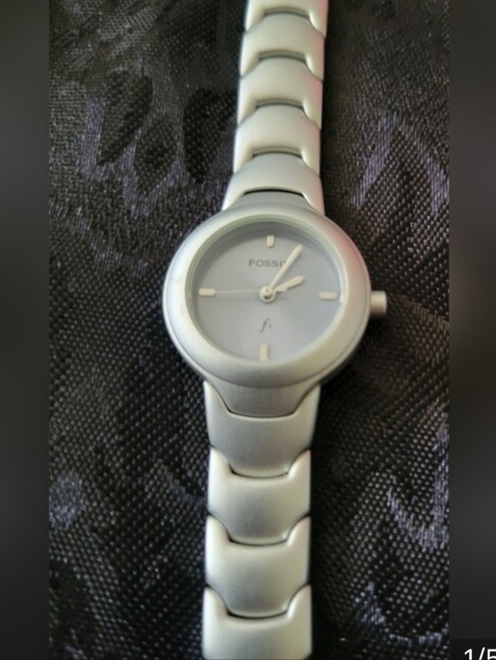 Fossil Matte Silver Ladies Bracelet Watch